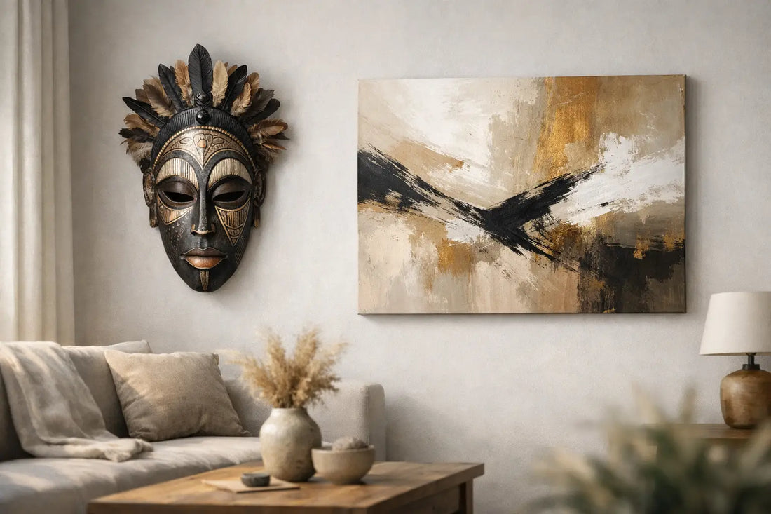 Wandmaske oder Leinwandkunst für dein Zuhause?