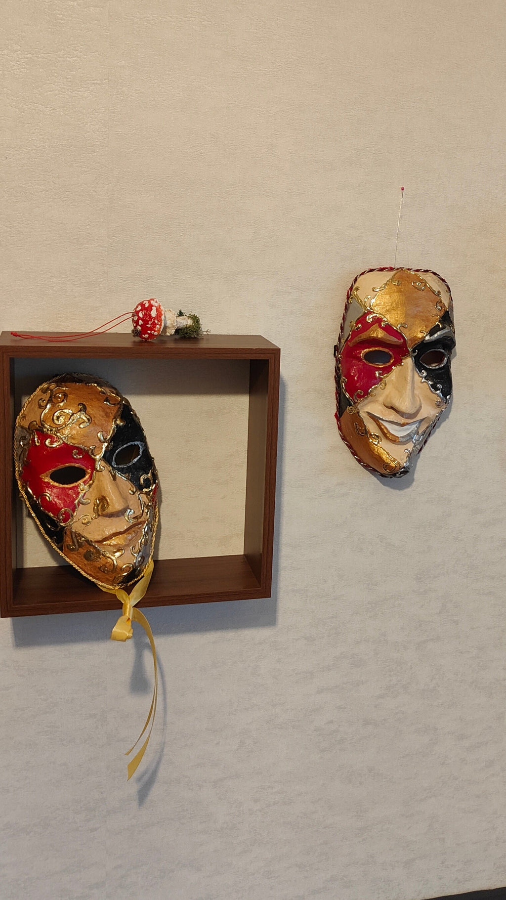 Maske "Trickster" (Die Dame) oder "Scheherazade"