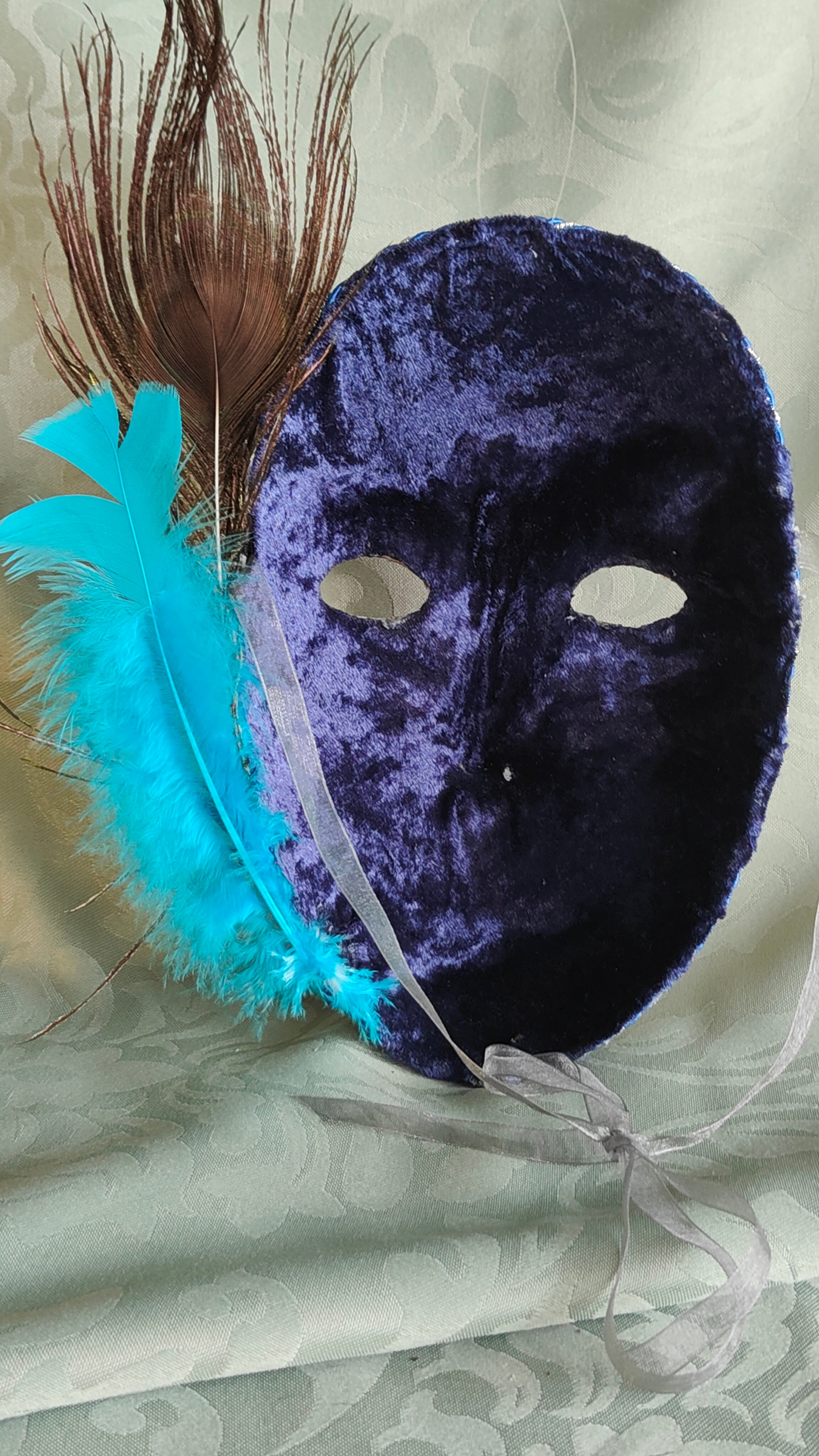 Maske "Die Persona des Pfaus"