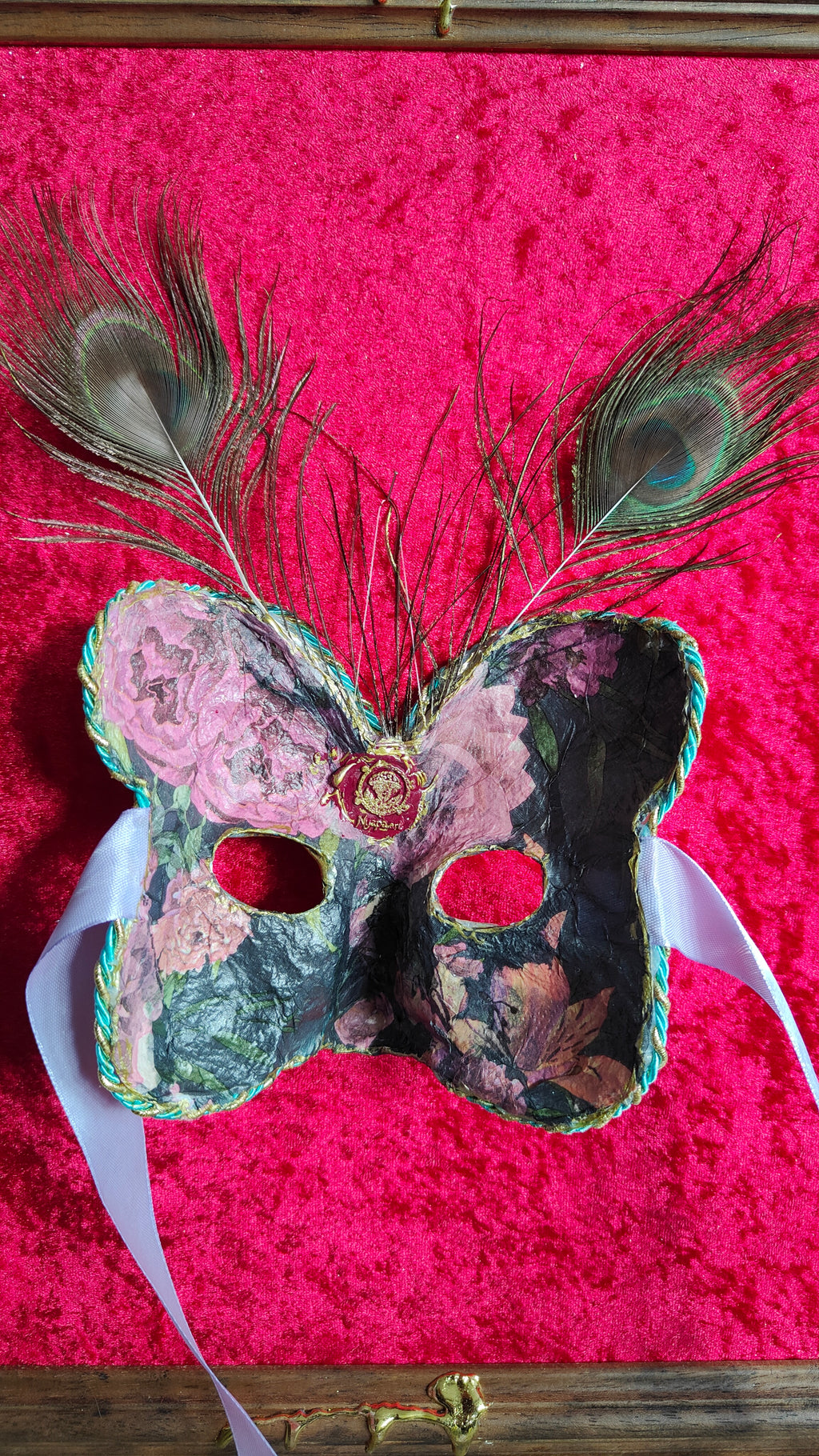 Halbmaske „Mariposa Mistica“ (Der mystische Schmetterling)