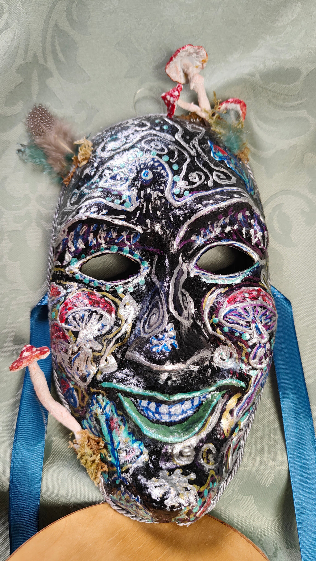 Maske "Narrenschwamm-Geist"