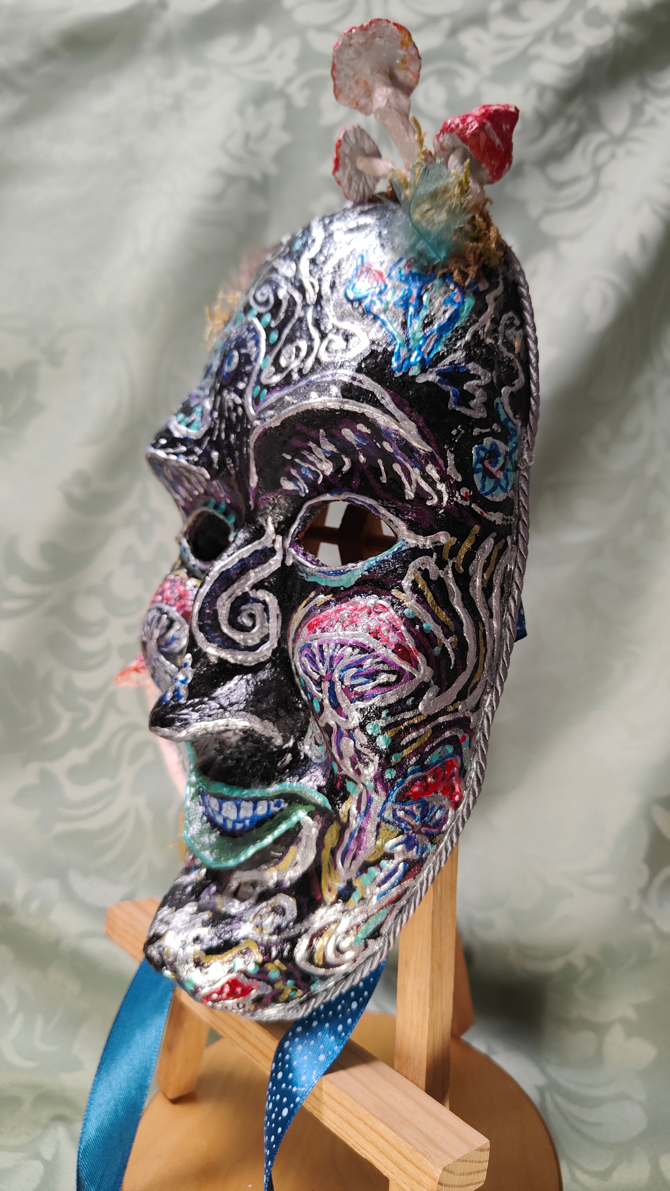 Maske "Narrenschwamm-Geist"