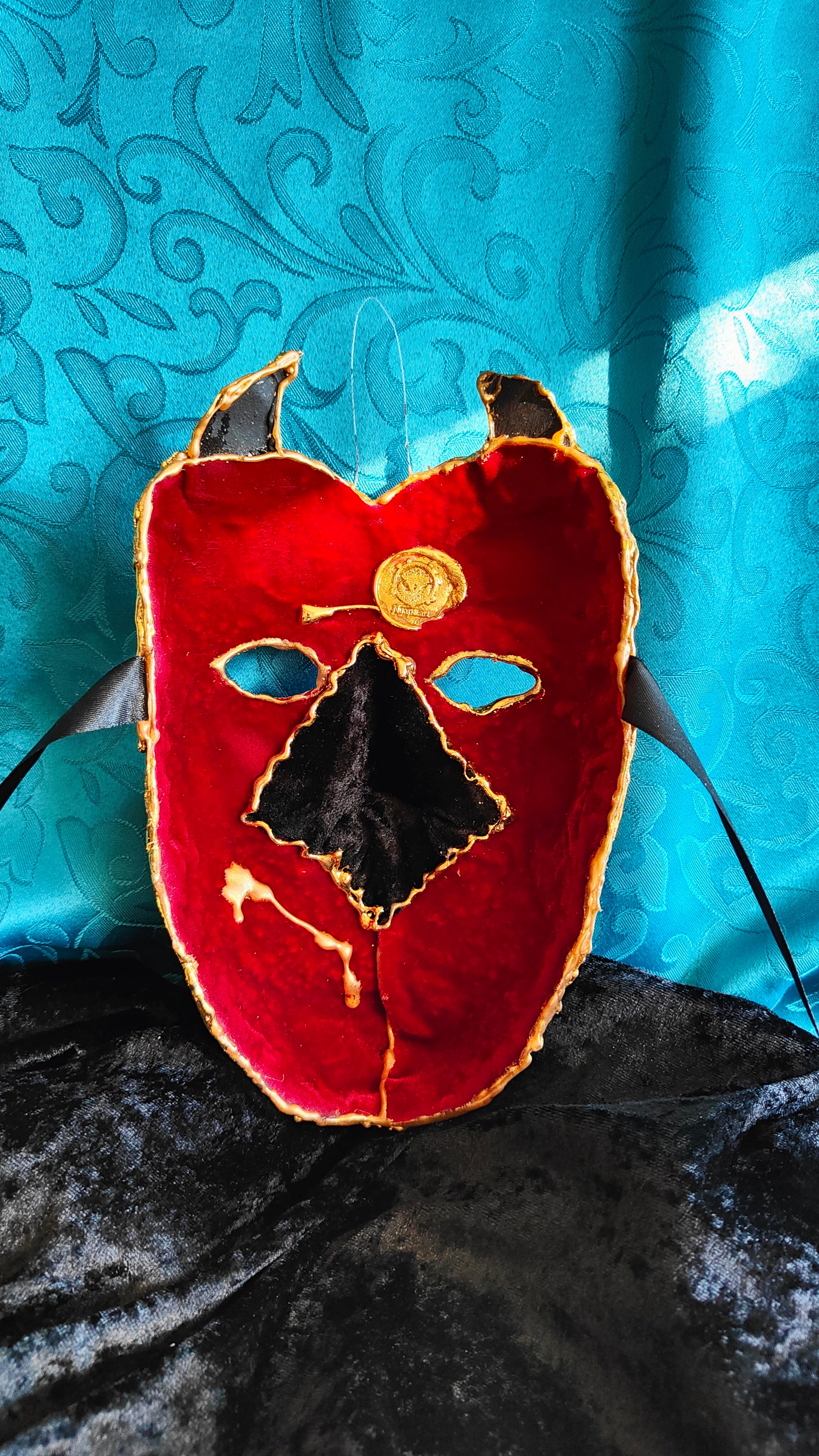 Maske "Mephisto – Das Lächeln des Schalks"