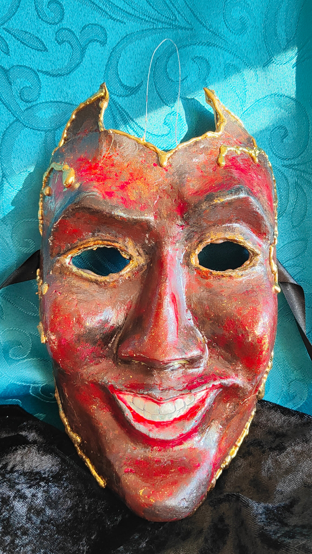 Maske "Mephisto – Das Lächeln des Schalks"