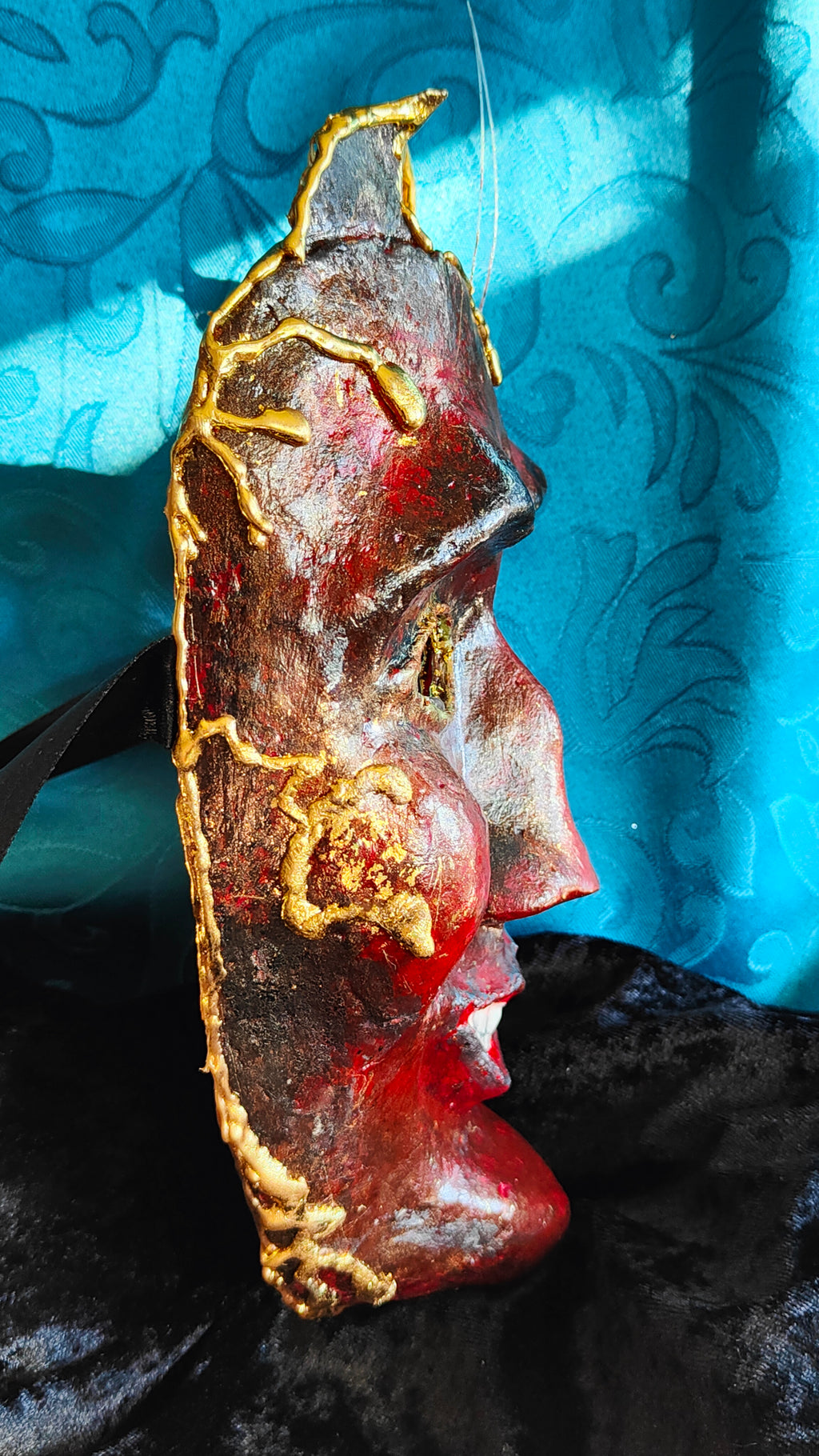 Maske "Mephisto – Das Lächeln des Schalks"