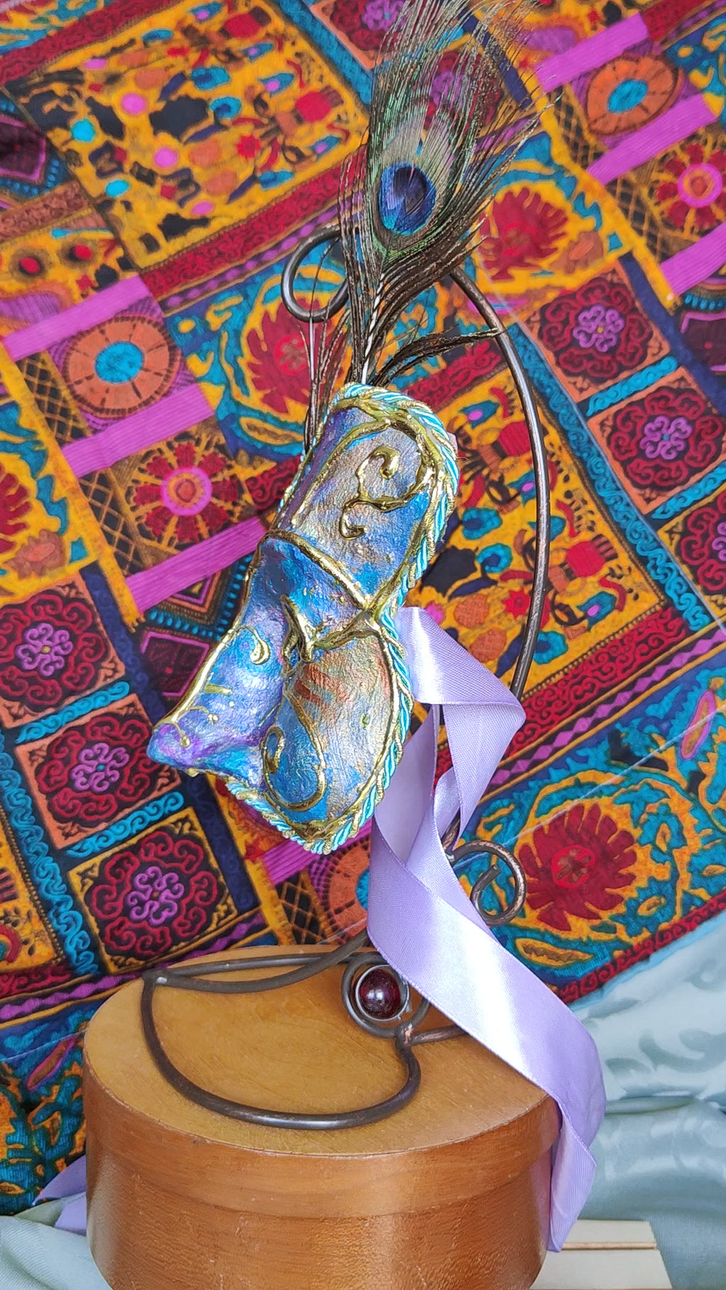 Halbmaske „Mariposa Mistica“ (Der mystische Schmetterling)