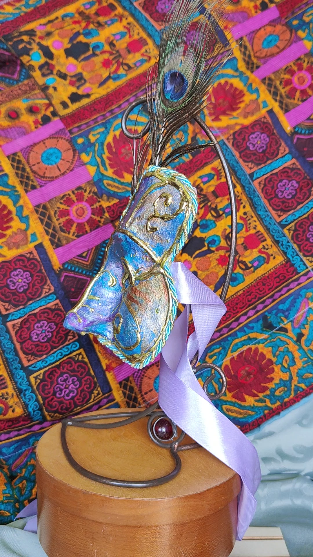 Halbmaske „Mariposa Mistica“ (Der mystische Schmetterling)