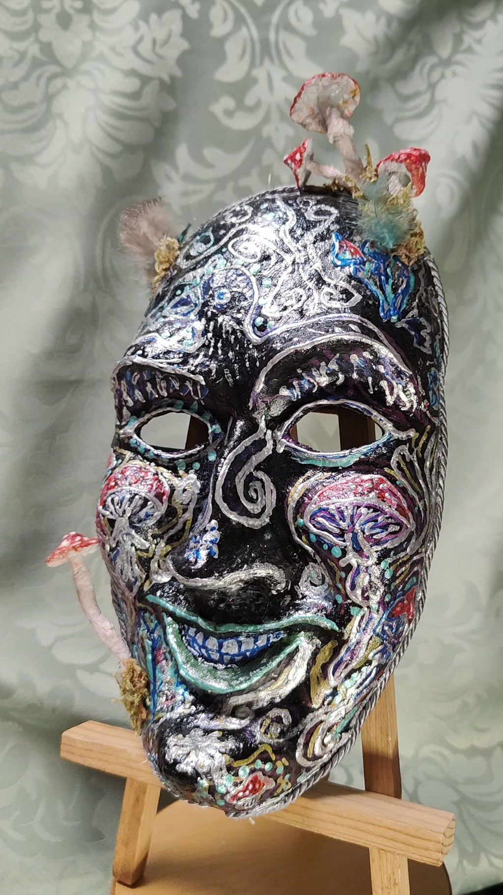 Maske "Narrenschwamm-Geist"